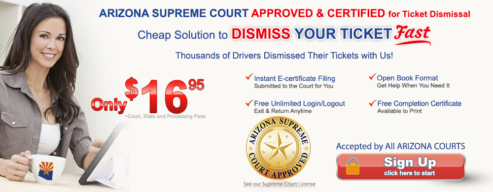 Arizona approved defensive driving online